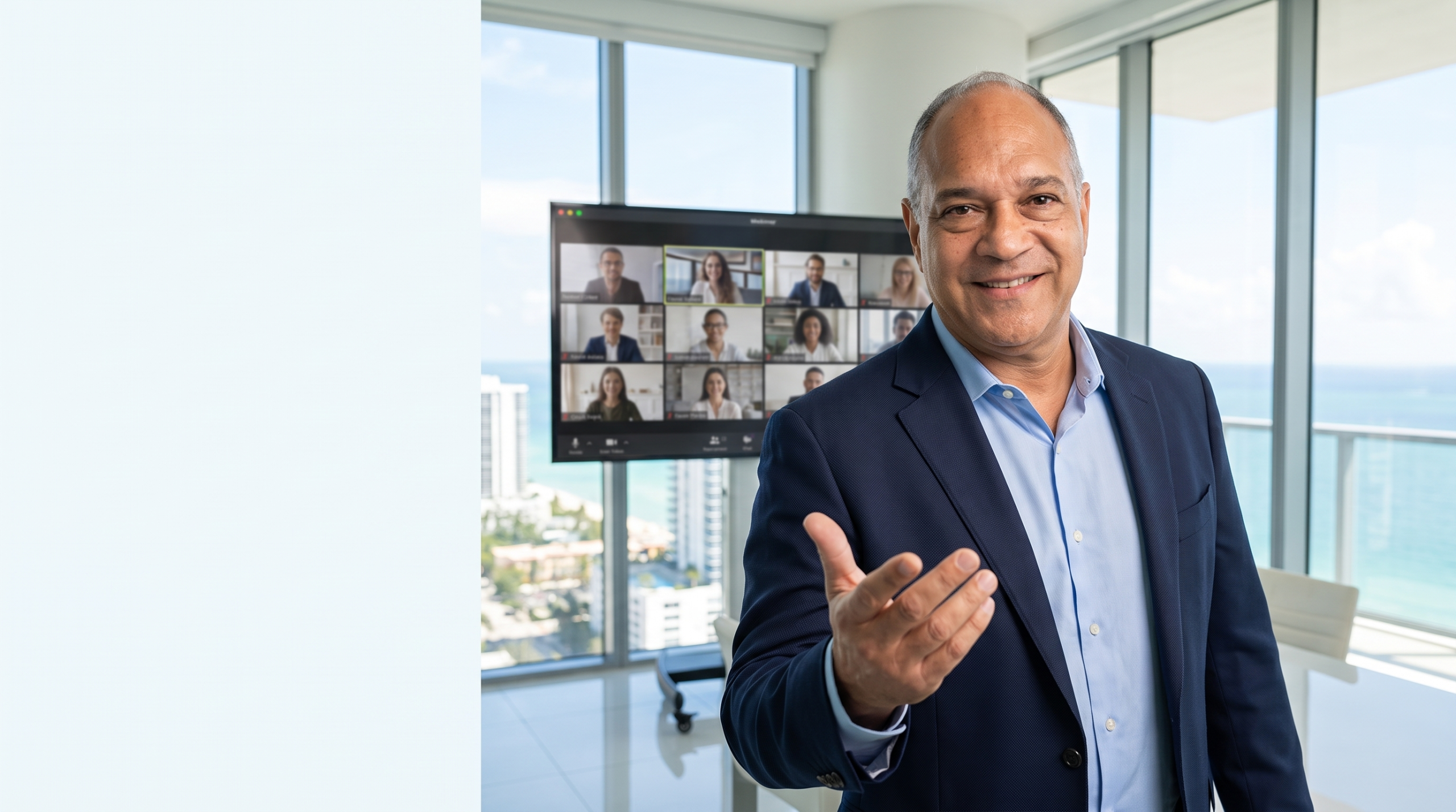 John Diaz inviting you to the South Florida Business Sales webinar