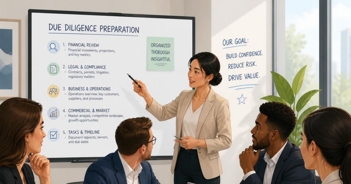 How to Prepare Your Business for Due Diligence