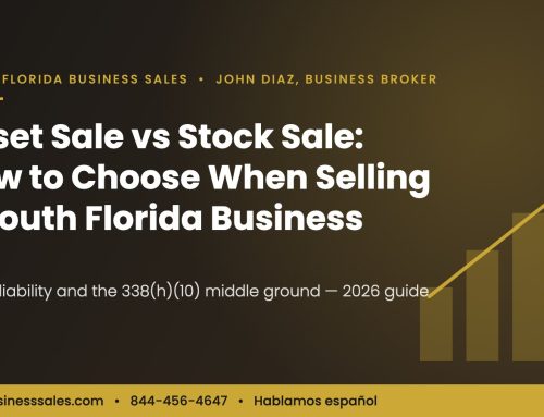 Asset Sale vs Stock Sale: How to Choose When Selling a South Florida Business (2026)