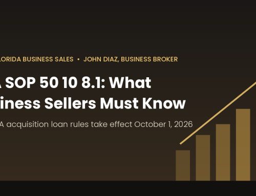 SBA SOP 50 10 8.1: What South Florida Business Sellers Need to Know Before October 1