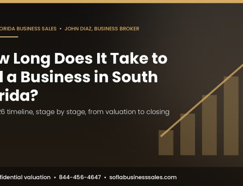 How Long Does It Take to Sell a Business in South Florida? 2026 Timeline