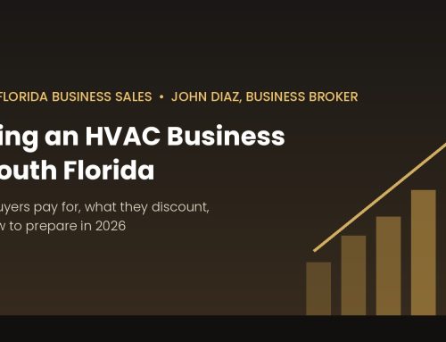 Selling an HVAC Business in South Florida: What Buyers Pay For in 2026