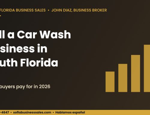 Sell a Car Wash Business in South Florida: What Buyers Pay For (2026)