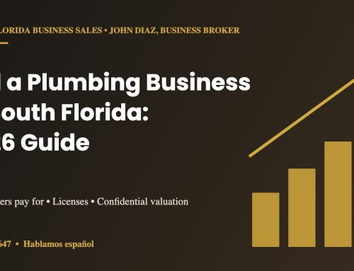 How to Sell a Plumbing Business in South Florida (2026)